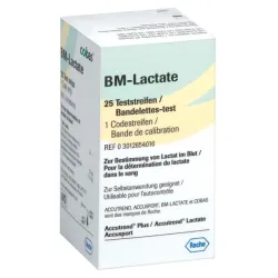 BM-Lactate teststrips  25 stuks